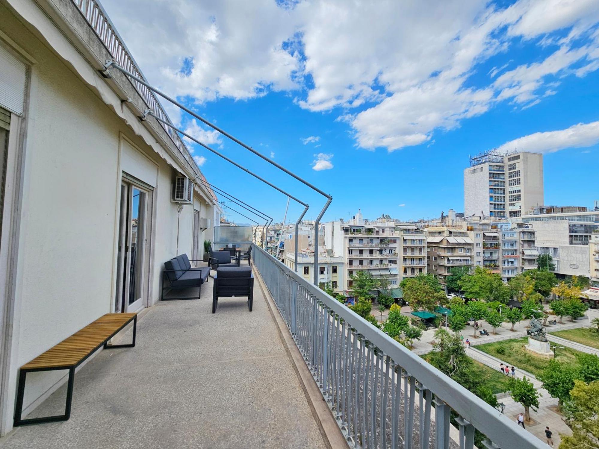 Victoria Capitan Apartments Athen Eksteriør bilde