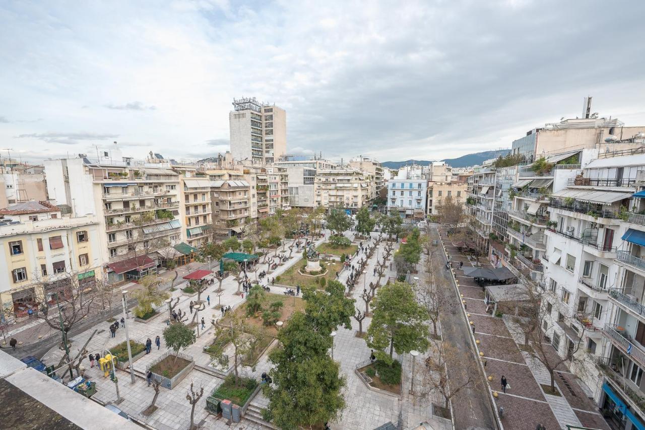 Victoria Capitan Apartments Athen Eksteriør bilde