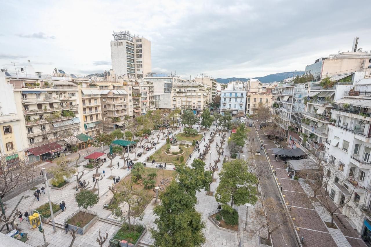 Victoria Capitan Apartments Athen Eksteriør bilde